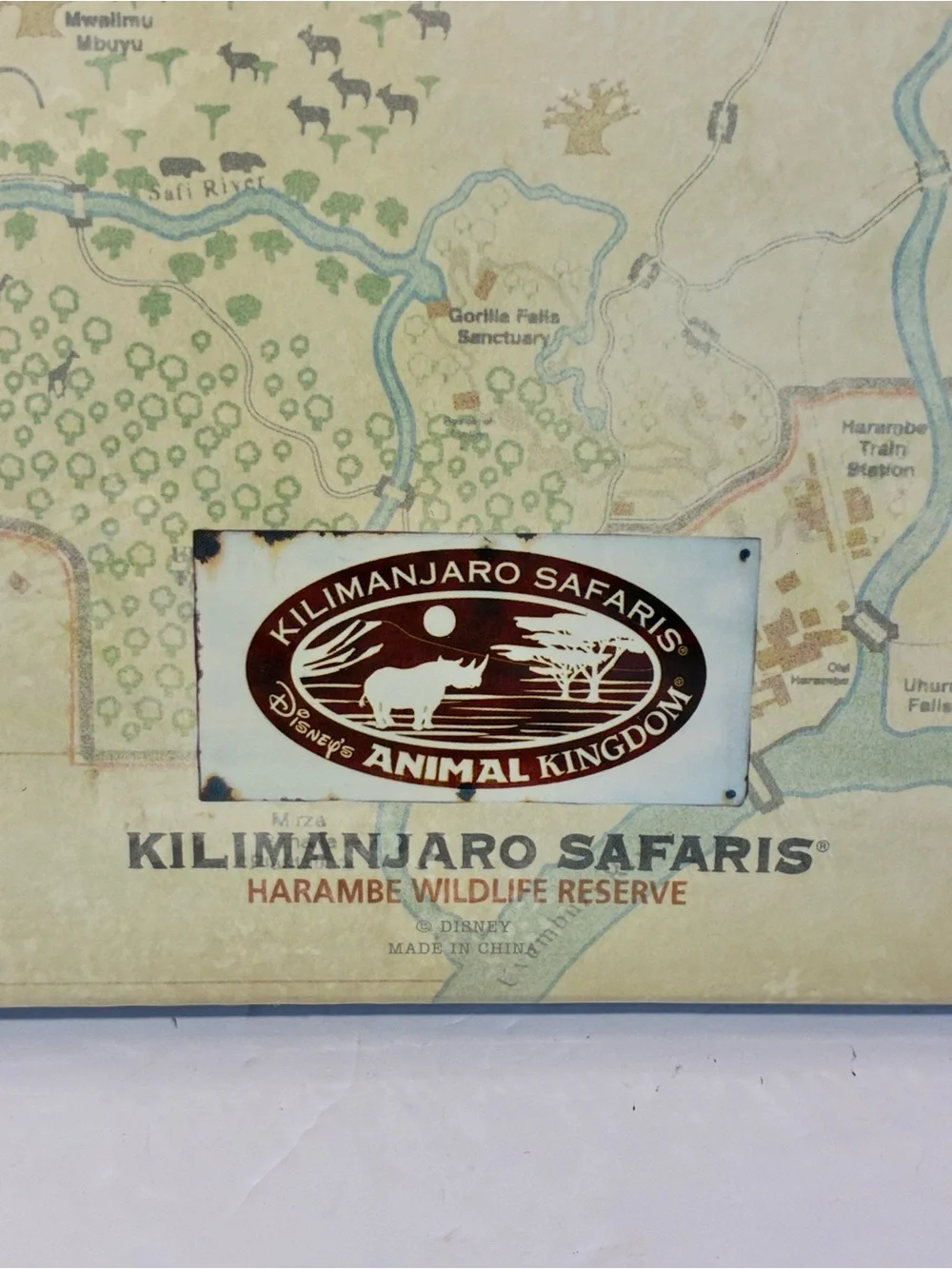 1998 Disney Animal Kingdom Kilimanjaro Safaris Scrapbook Starter Kit Sealed NWT